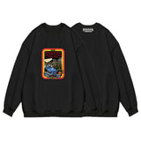 Stranger Things Hellfire Club Coat Peripheral Sweatshirt Stranger Things round-Neck Pullover