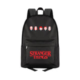 Stranger Things Backpack Large Capacity Fashion Canvas Backpack Student Schoolbag