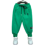 Toddler Boys Pants Boys' Spring and Autumn Knitted Track Sweatpants