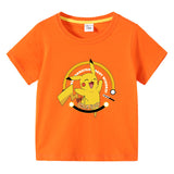 Children Pokemon Pikachu T Shirt Short Sleeve T-shirt Men 'S Top