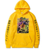 Jojo'S Bizarre Adventure Clothing Printing Plus Velvet Hoodie Coat