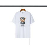 We11 Done T Shirts Painted Little Monster Pattern Stitching Loose Men and Women