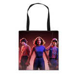 Stranger Things Hellfire Club Handbag Capacity Eco-friendly Shopping