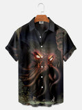 Men Beach T Shirts Men's Short Sleeve Shirt