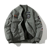 NASA Varsity Jacket Winter Bomber Jacket Women's Baseball Uniform