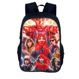 Stranger Things Backpack Youth Casual Backpack Man and Woman Cartoon School Bag Large-Capacity Backpack