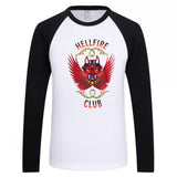 Stranger Things Hellfire Club T Shirt Printed Top Men's and Women's Short-Sleeved T-shirt