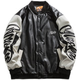 Alaska Varsity Jacket Men's Cotton-Padded Coat Casual Cotton-Padded Jacket