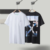Caravaggio T Shirt Ow Oil Painting Short Sleeve Loose T-shirt