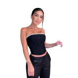 Music Festivals Rave Outfits Girls Tops Winter Women's Clothing Fashion Camisole Female