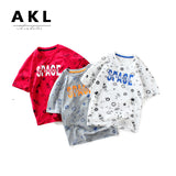 Children T Shrits T-shirt Children's Summer Clothing Short Sleeve T-shirt Boys T-shirt