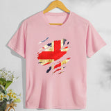 Inspired by Queen's Platinum Jubilee 2022 Elizabeth 70 Years T-shirt Men's and Women's Loose Large Size T-shirt Short Sleeve Summer