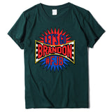 Let's Go Brandon T Shirt Short-Sleeved T-shirt Bottoming Shirt for Women