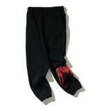 Kanye West Sunday Service Pant Revenge Embroidered Autumn and Winter Hip Hop Ankle-Tied Long Pants