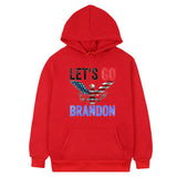 Let'S Go Brandon Hoodie Autumn Hoodie Pullover Hooded Sweater Loose Casual