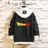 Comic Denim Jacket Autumn and Winter Casual Loose Jacket Clothes
