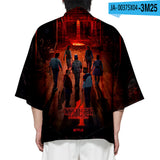Hellfire Club Shirt Stranger Hellfire Club Cardigan Thin Sun Protection Clothing