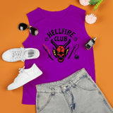 Stranger Things Hellfire Club Vest Cow Head Printed Vest for Men and Women