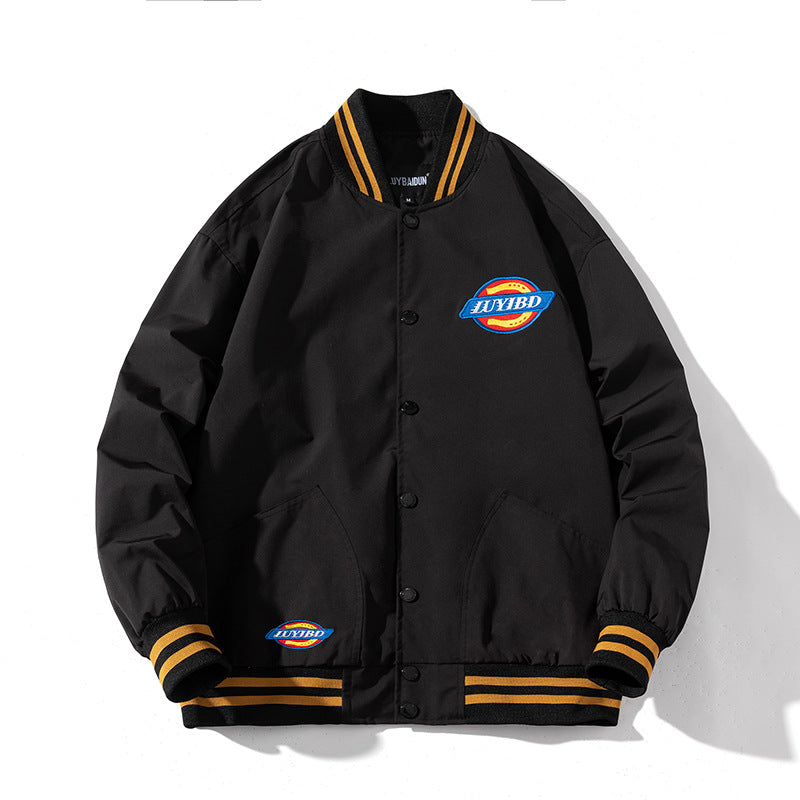 NASA Varsity Jacket Couple Thin Jacket Baseball Uniform Jacket for Men