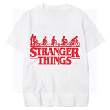 Stranger Things T Shirt Stranger Things Stranger Things round Neck Short Sleeve