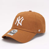 Brown Dodgers Hat Tan Yankees Baseball Cap Hip Hop Hats Vintage