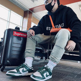 Fog Fear of God Essentials Pant Double Line F Fleece-Lined Trousers Drawstring Loose Sweatpants