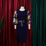 Nina Parker plus Size Dresses plus Size Temperament Dress