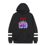 Stranger Things Hoodie Peripheral Pattern Loose Hooded Fleece Pullover