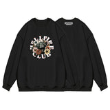 Stranger Things Hellfire Club Coat Peripheral Sweatshirt Stranger Things round-Neck Pullover