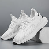 Men's Sneaks Casual Shoes Summer Fly-Knit Sneakers Men's Casual