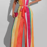 Trousers Jumpsuit Jumpsuit Summer Pants Cool Pants Straight-Leg Pants Women's Pants