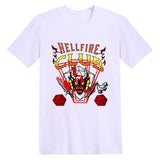 Stranger Things Hellfire Club T Shirt Size Short Sleeve T-shirt
