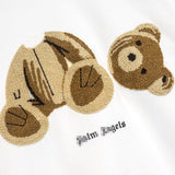 Palm Angels Sweatshirts Palm Angels Broken Bear Embroidery Velvet round Neck Long Sleeve