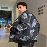 Baggy Jacket Men's Autumn Fashion Baseball Uniform Large Size