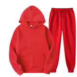 Men Tracksuit Fall Winter Coat Sports and Leisure Suit