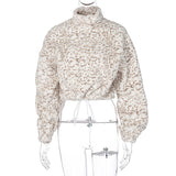 Women Winter Coats Coat Sweatshirt Autumn Plush Temperament No Belt Long Sleeve Solid Color Loose