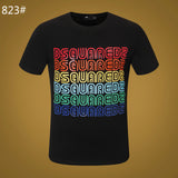 Dsq2 T Shirt Casual Sports Printed Short Sleeve Summer Men