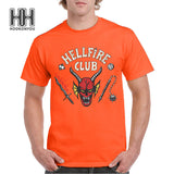 Stranger Things Hellfire Club T Shirt Short Sleeve Short Sleeve T-Shirt
