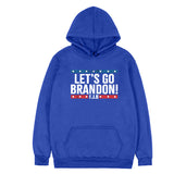 Let'S Go Brandon Hoodie Letter Sweater Men'S And Women'S Long Sleeves Hooded Sweater