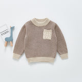 Spring Tops Knitted Sweater Long Sleeve Pullover Top