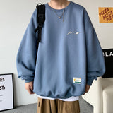 Men Sweatshirts Autumn Sweater Men's Loose White Coat