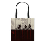 Stranger Things Hellfire Club Handbag Capacity Eco-friendly Shopping