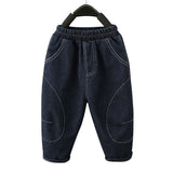 Toddler Boys Pants Boys' Spring and Autumn Casual Jeans