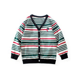 Children Boy Hoodie Spring and Autumn Children's Clothing Long Sleeve Boy Coat Striped