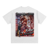 Kevin Durant Shirt Durant Printed Vintage Heavy Short Sleeve T-shirt Small Neckline Men and Women