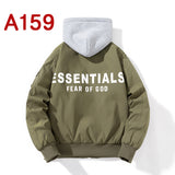 Fog Essentials Varsity Jacket Spring Outfit Jacket Men's Baseball Uniform Female