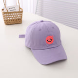 Smiley Face Cap Children's Baseball Cap Summer Sun Hat