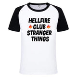 Stranger Things Hellfire Club T Shirt T-Shirt Printed Men'S Short Sleeve