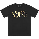 Asap Yams T Shirt Halloween Skull Bone Print Loose Short Sleeve T-Shirt