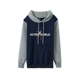 Travis Scott Astroworld Hoodie Men and Women Contrast Color Autumn and Winter New Hoodie